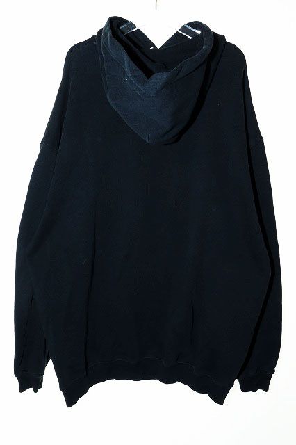 Balenciaga BB LOGO Printed Hoodie Black M 570792 Tev19 BB Logo Print Hoodie