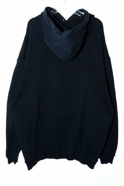 Balenciaga BB LOGO Printed Hoodie Black M 570792 Tev19 BB Logo Print Hoodie