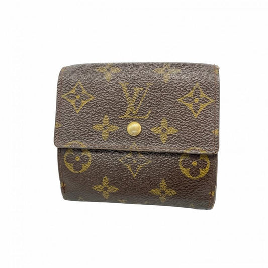 Louis Vuitton Wallet Monogram Porte Monebier Carte Cles Di M61652 Brown Men
