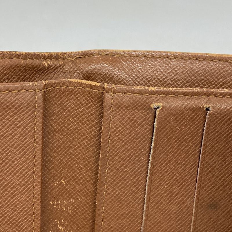 Louis Vuitton Wallet Monogram Porte Monebier Carte Cles Di M61652 Brown Men