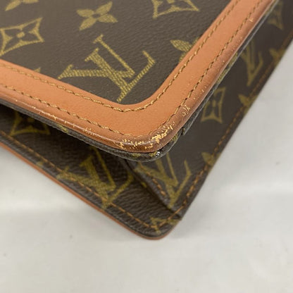 Louis Vuitton Clutch Bag Monogram Pochette Dame GM M51810 Brown Men's