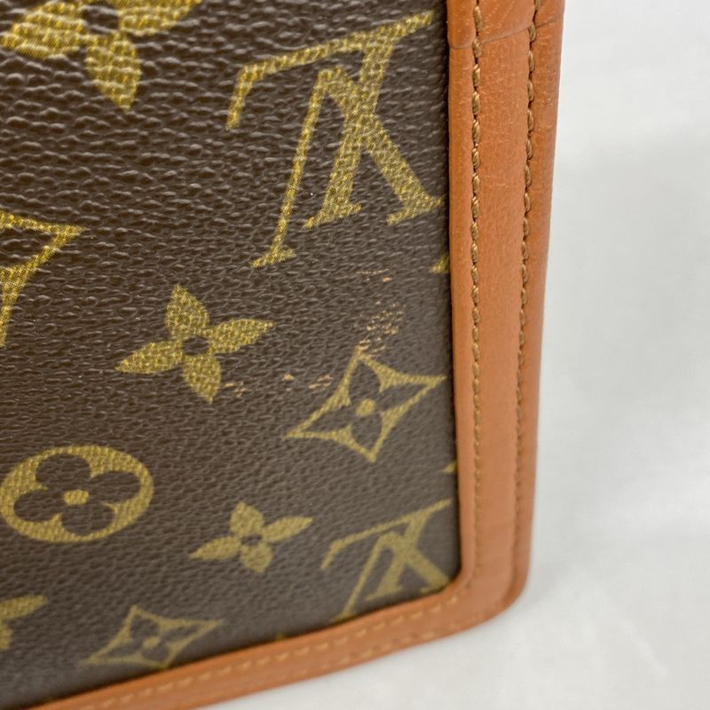 Louis Vuitton Clutch Bag Monogram Pochette Dame GM M51810 Brown Men's