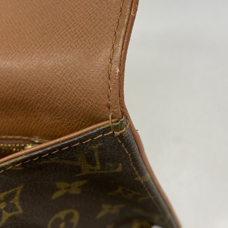 Louis Vuitton Clutch Bag Monogram Pochette Dame GM M51810 Brown Men's