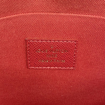 Louis Vuitton Shoulder Wallet Damier Pochette Felicie N40492 Ebène Women