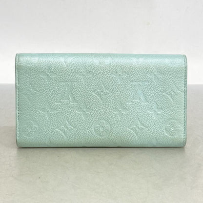 Louis Vuitton Long Wallet Monogram/empreinte Portefeuille Sarah M82174 Light