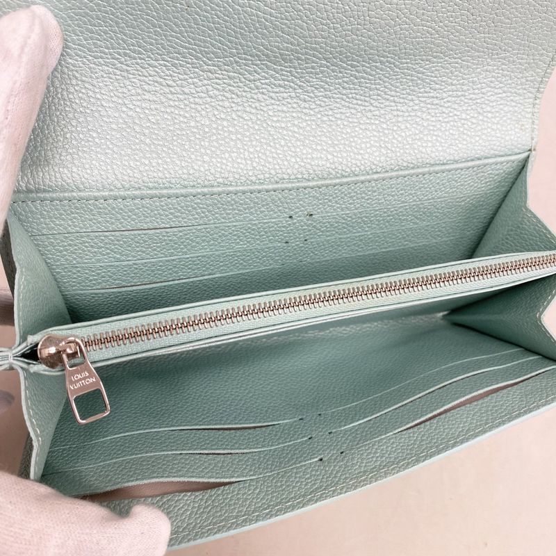 Louis Vuitton Long Wallet Monogram/empreinte Portefeuille Sarah M82174 Light