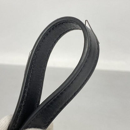 Gucci Shoulder Bag GG Marmont 447632 Leather Black Cles Deuce