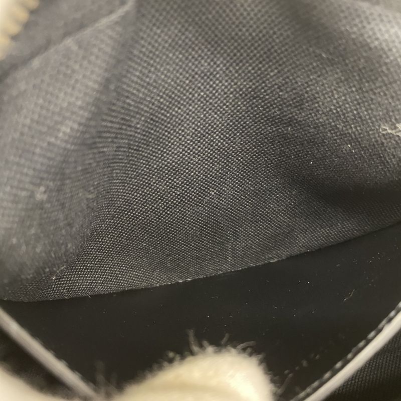 Gucci Shoulder Bag GG Marmont 447632 Leather Black Cles Deuce