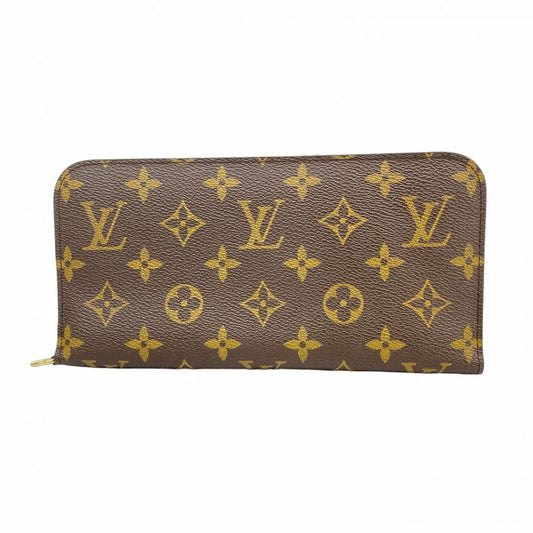 Louis Vuitton Long Wallet Monogram Portefeuille Antholite M60250 Rouge Ladies