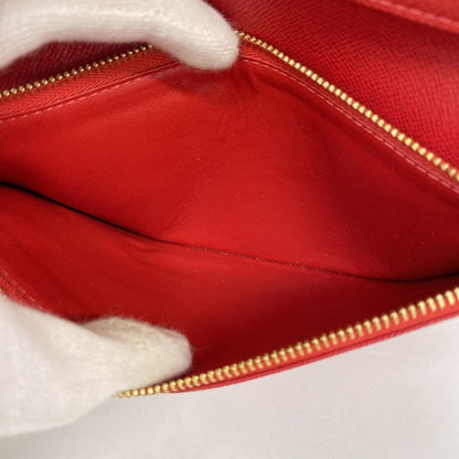 Louis Vuitton Long Wallet Monogram Portefeuille Antholite M60250 Rouge Ladies