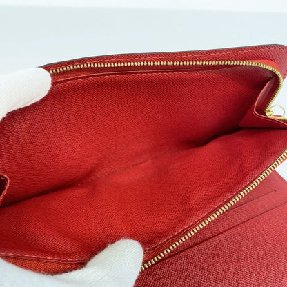 Louis Vuitton Long Wallet Monogram Portefeuille Antholite M60250 Rouge Ladies