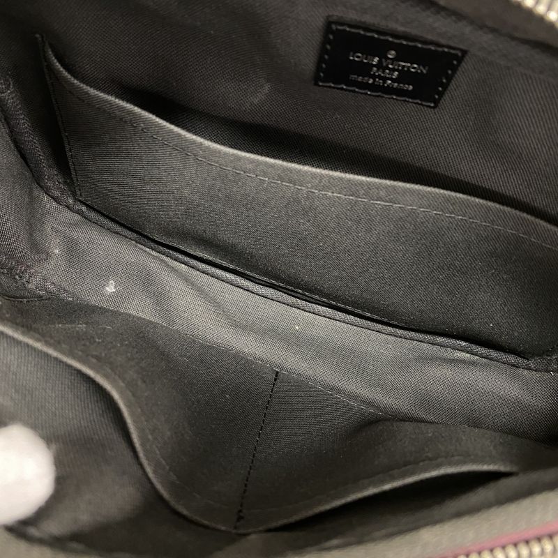 Louis Vuitton Body Bag Damier Graphite Ambrelle N41289 Black Men's