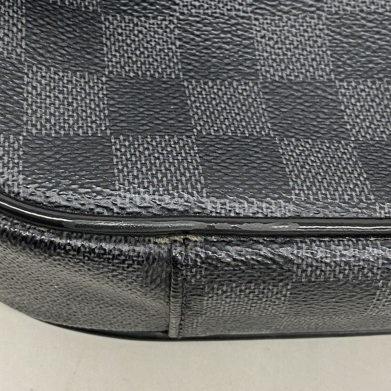Louis Vuitton Body Bag Damier Graphite Ambrelle N41289 Black Men's