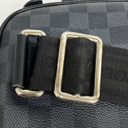 Louis Vuitton Body Bag Damier Graphite Ambrelle N41289 Black Men's