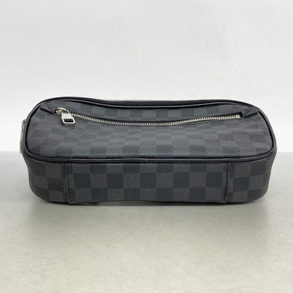 Louis Vuitton Body Bag Damier Graphite Ambrelle N41289 Black Men's