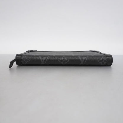 Louis Vuitton Monogram-eclipse Trunk Zippy Wallet M80558 Blackmen's