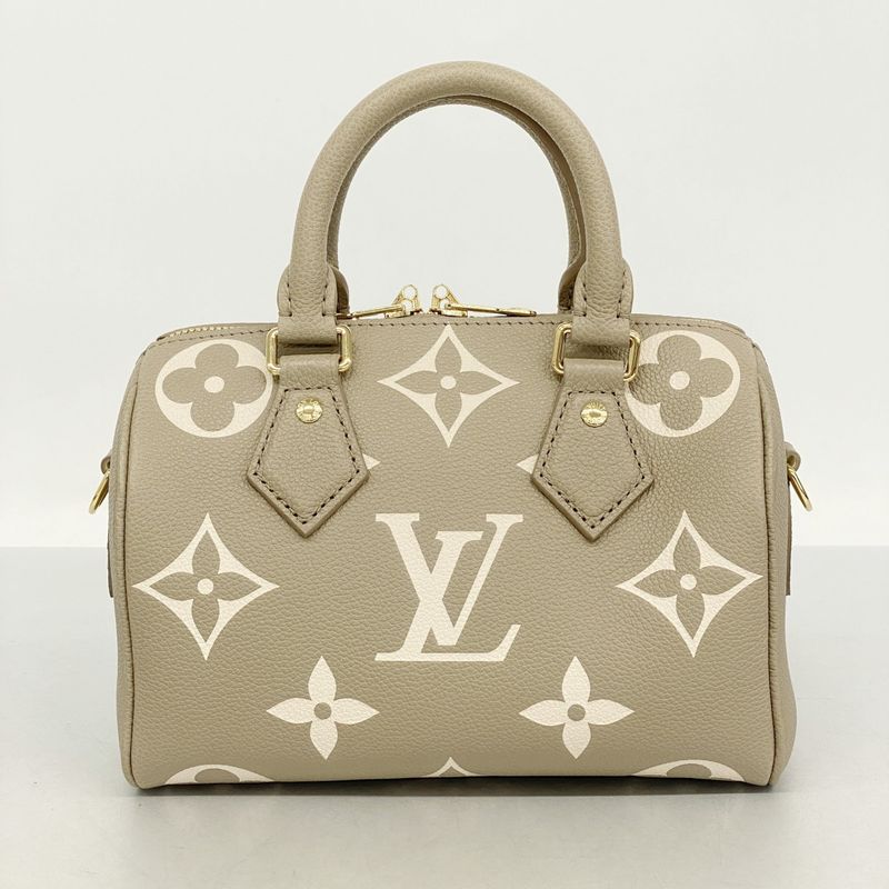 Louis Vuitton Handbag Monogram/empreinte Bicolor Speedy Bandoliere 20 M46575