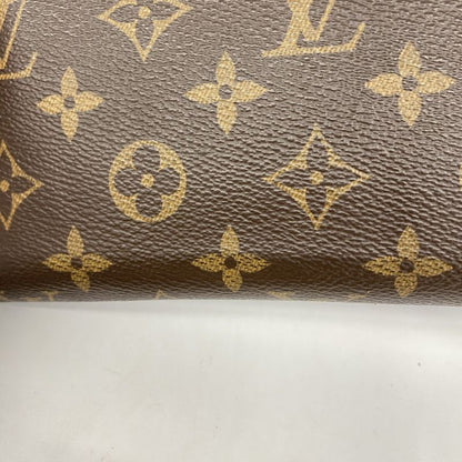 Louis Vuitton Long Wallet Monogram Zippy Wallet M41896 Brown Coquelicot Ladies