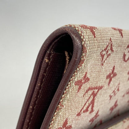 Louis Vuitton Trifold Long Wallet Monogram Mini Porte Trésor International