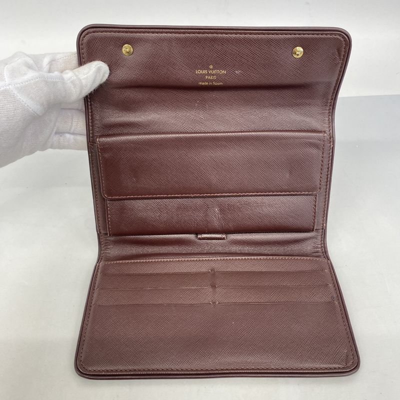 Louis Vuitton Trifold Long Wallet Monogram Mini Porte Trésor International