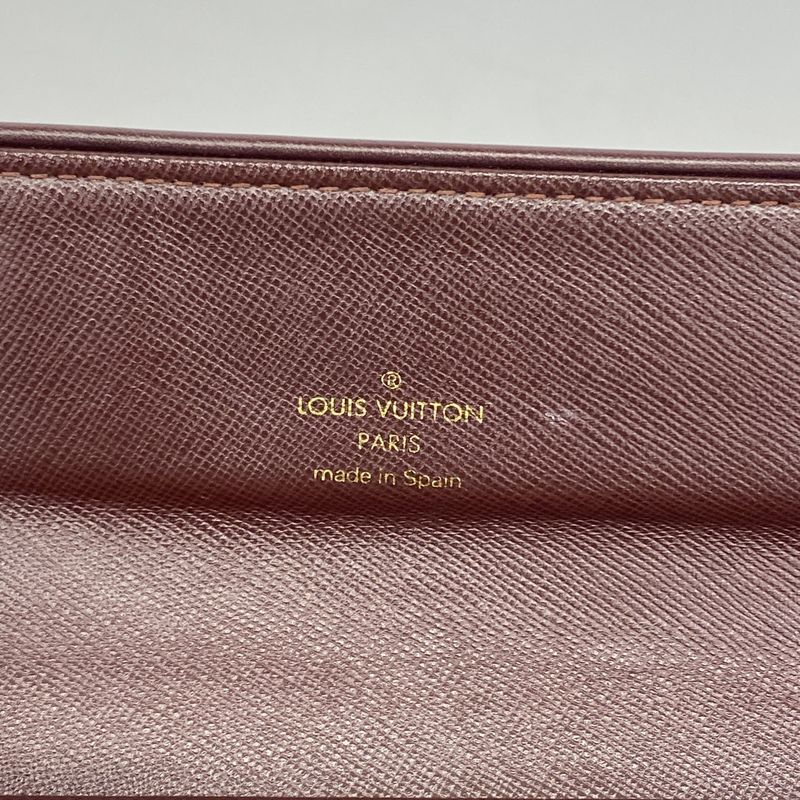 Louis Vuitton Trifold Long Wallet Monogram Mini Porte Trésor International