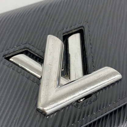 Louis Vuitton Epi Portefeuille Twist Long Wallet M68309 Noir Black Women
