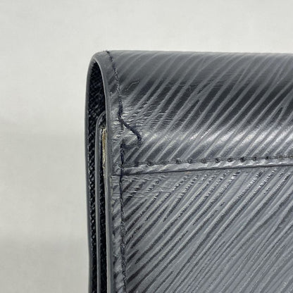 Louis Vuitton Epi Portefeuille Twist Long Wallet M68309 Noir Black Women