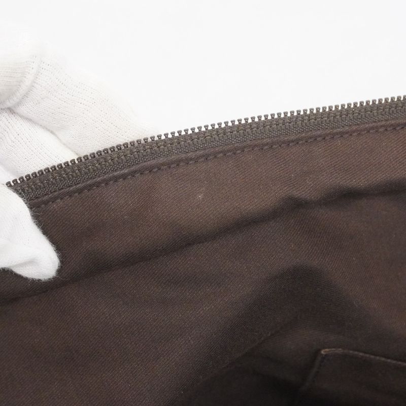 Gucci Tote Bag GG Canvas/sherry Line 131230 Canvas Brown Silver Hardware Women