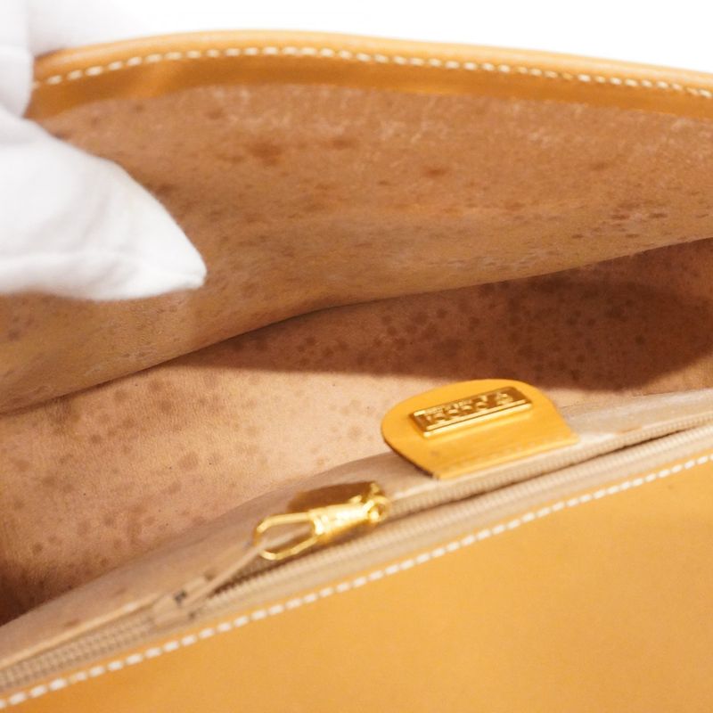 Gucci Shoulder Bag Micro GG Sherry Line 001 116 PVC Beige Gold Hardware Women