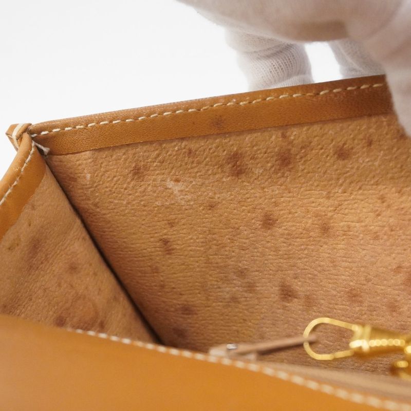 Gucci Shoulder Bag Micro GG Sherry Line 001 116 PVC Beige Gold Hardware Women