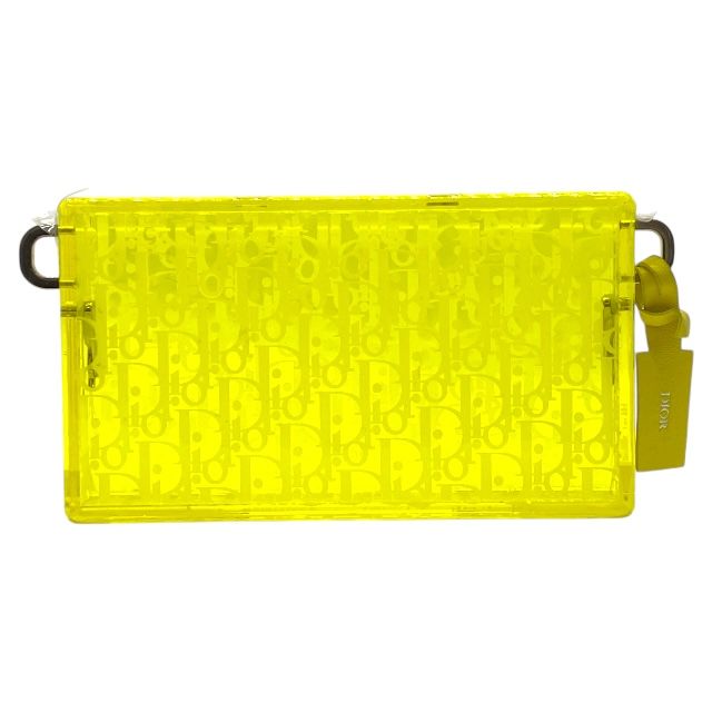 Dior 24-bo-1129 Oblique Dior Tech Trotter Shoulder Bag Hard Case Clear Case