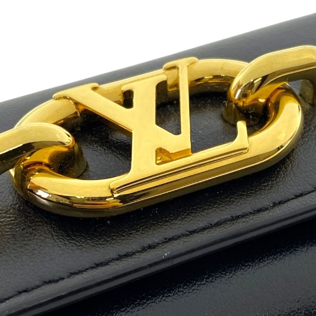 Louis Vuitton M00829 Bijoux Sac Earphone Holder LV Link Earphone Case Black