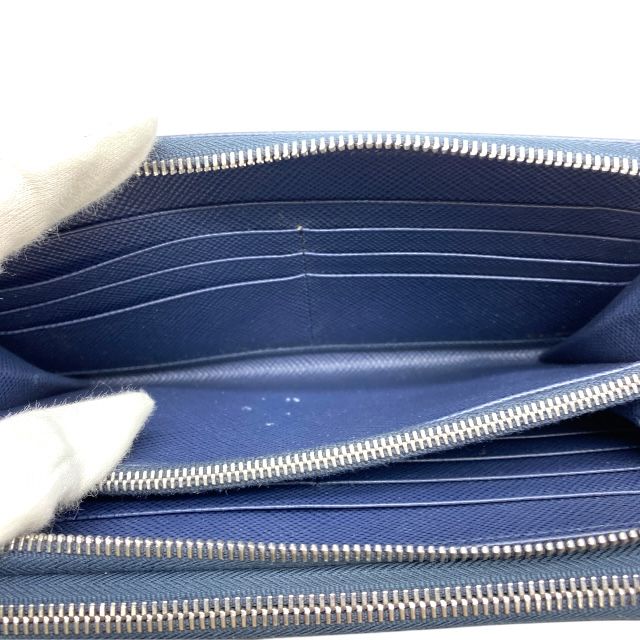 Prada 2ml303 Wallet Long Wallet Travel Case Long Wallet Organizer W Zip Round