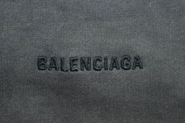 Balenciaga LOGO Hoodie Medium FIT M 600583 Tlvb8 Logo Hoodie Medium Fit