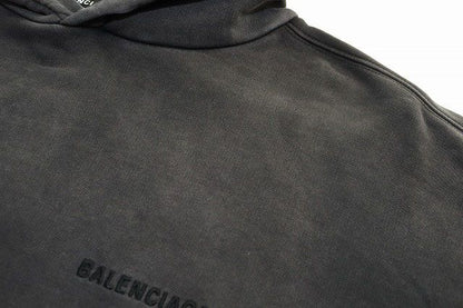Balenciaga LOGO Hoodie Medium FIT M 600583 Tlvb8 Logo Hoodie Medium Fit