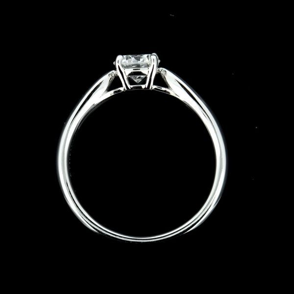 Tiffany & Co Harmony 050ct Diamond Ring H-vs1-3ex Pt950