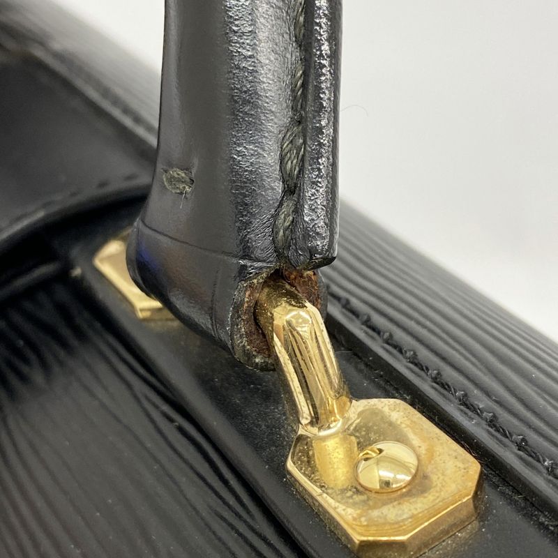 SALE Louis Vuitton Briefcase Epi Serviette Fermoire M54352 Noir Black Men's