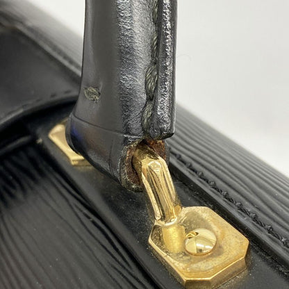 SALE Louis Vuitton Briefcase Epi Serviette Fermoire M54352 Noir Black Men's