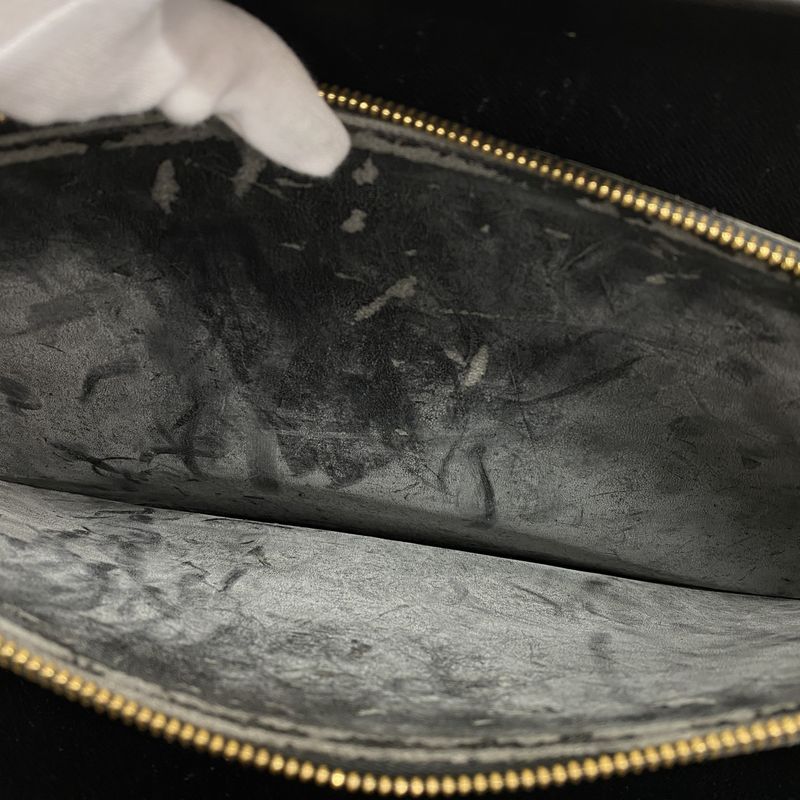 SALE Louis Vuitton Briefcase Epi Serviette Fermoire M54352 Noir Black Men's