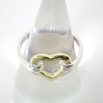 Tiffany & Co / 925 / 750yg / Heart / Ring / #8 / J86-12