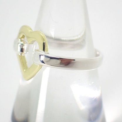 Tiffany & Co / 925 / 750yg / Heart / Ring / #8 / J86-12