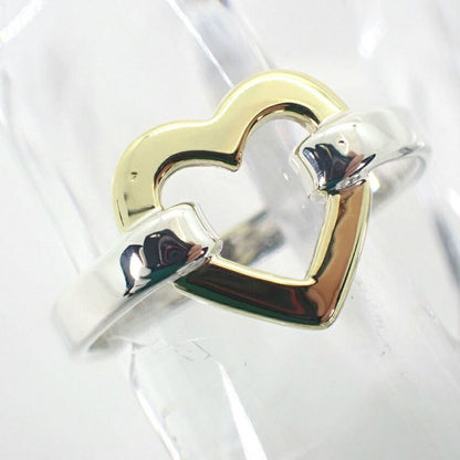 Tiffany & Co / 925 / 750yg / Heart / Ring / #8 / J86-12