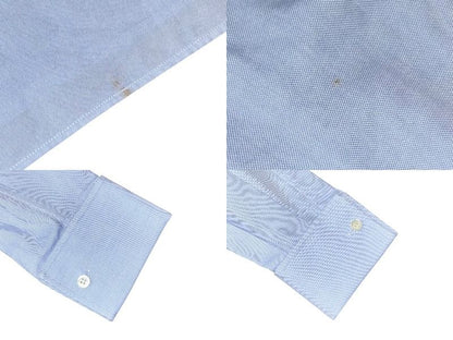 Dior Long Sleeve Dress Blue Cotton — view 8