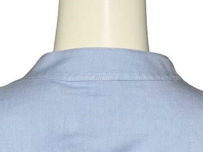 Dior Long Sleeve Dress Blue Cotton — view 5