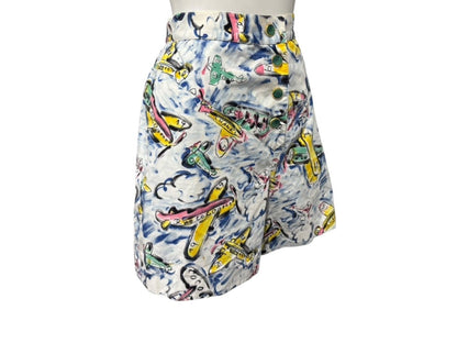 Chanel Shorts Air Line Airplane CC Logo Multicolor 16SS — view 5