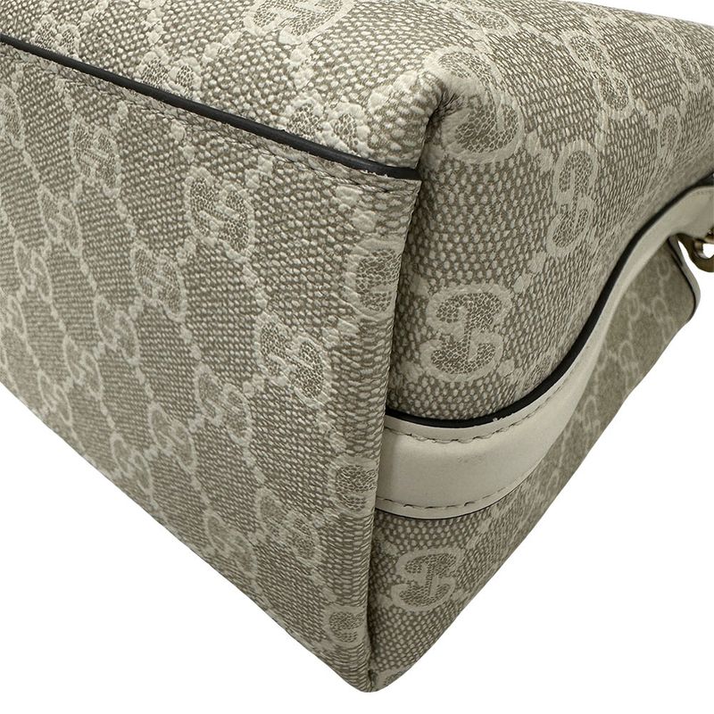 Gucci Bag Women's Brand GG Emblem Small Bucket Bag Handbag Shoulder Bag 2way