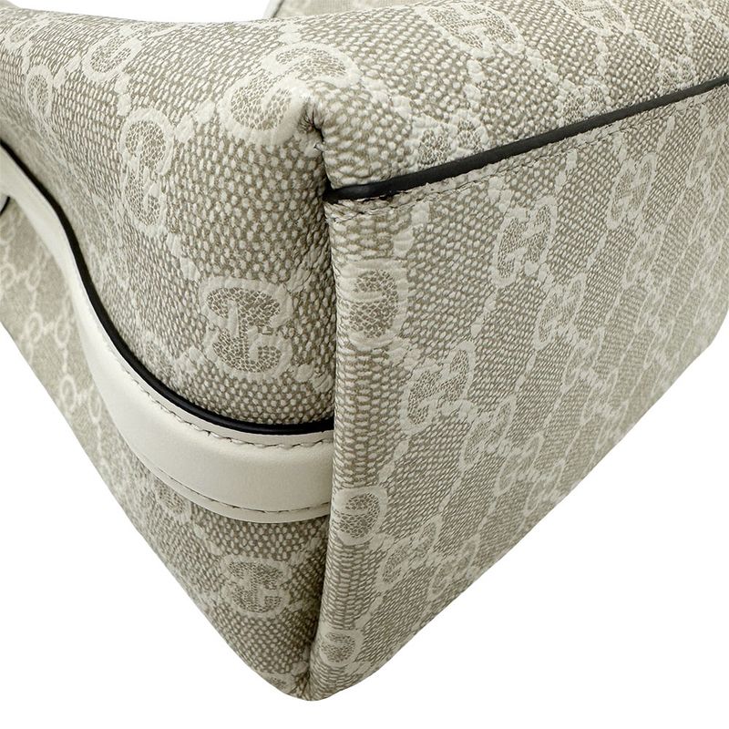 Gucci Bag Women's Brand GG Emblem Small Bucket Bag Handbag Shoulder Bag 2way