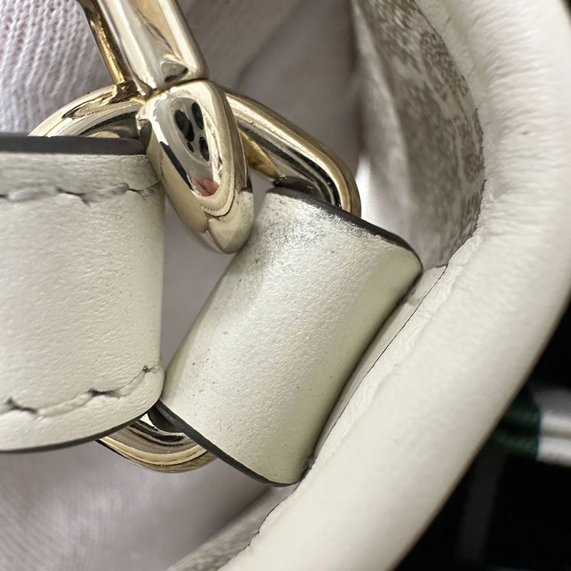 Gucci Bag Women's Brand GG Emblem Small Bucket Bag Handbag Shoulder Bag 2way