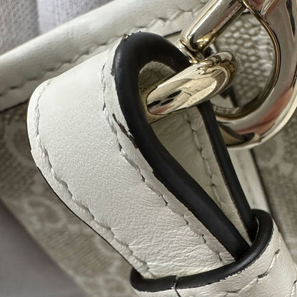 Gucci Bag Women's Brand GG Emblem Small Bucket Bag Handbag Shoulder Bag 2way