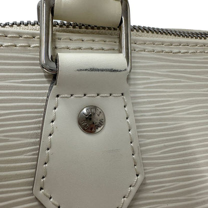Louis Vuitton Bag Women's Branded Handbag Epi Leather Alma Ivoire M4030j White